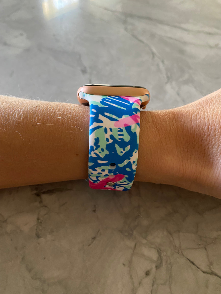 Lilly inspired apple deals watch band wholesale