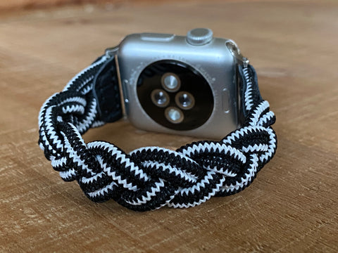 Black & White Solo Loop Band for Apple Watch