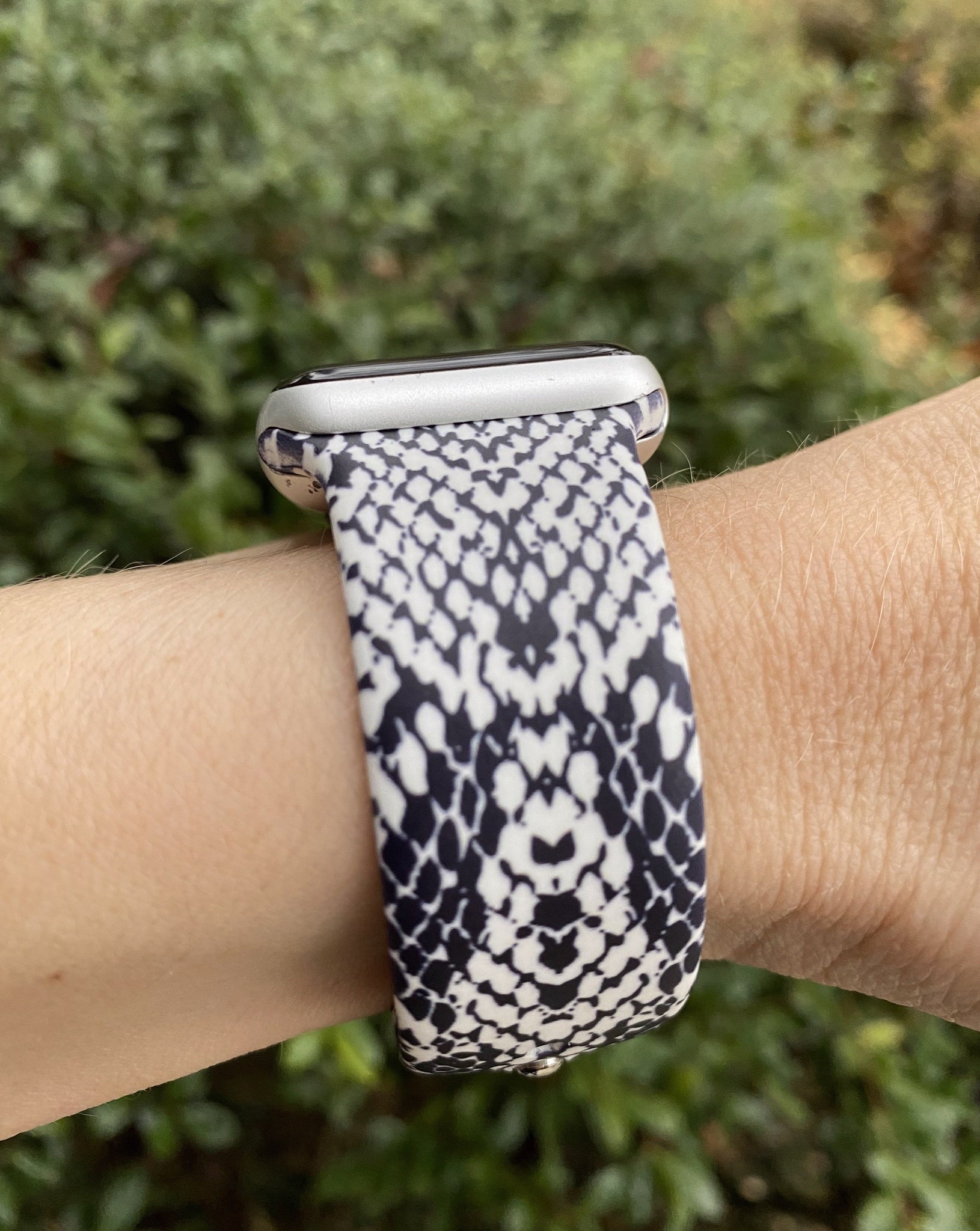 Snake Skin Silicone Band for Apple Watch