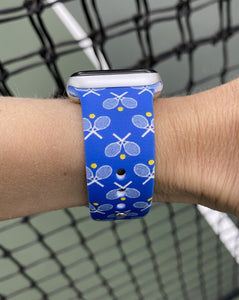 Tennis Rackets Silicone Band for Apple Watch