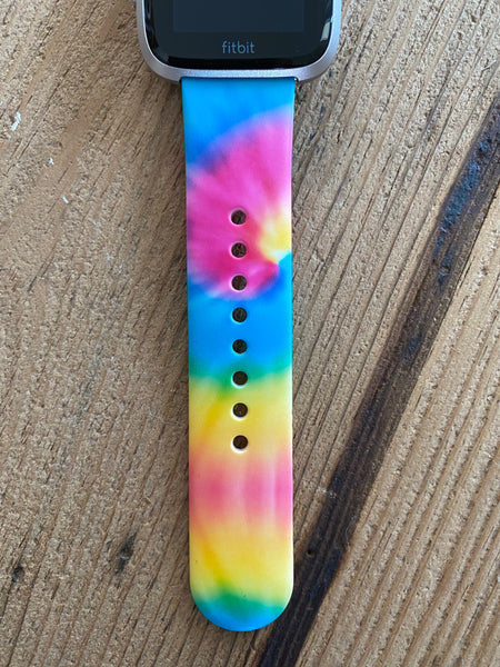 Tie Dye Silicone Band for Fitbit Versa