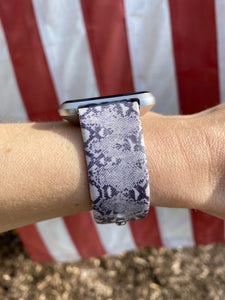 Snakeskin Silicone Band for Fitbit Versa