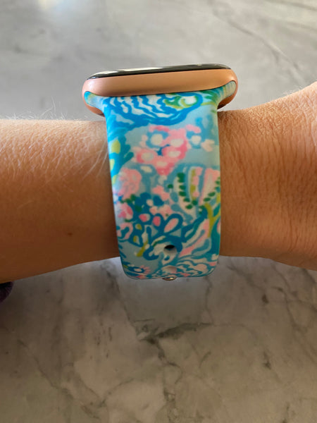 Aqua Underwater Silicone Band for Apple Watch