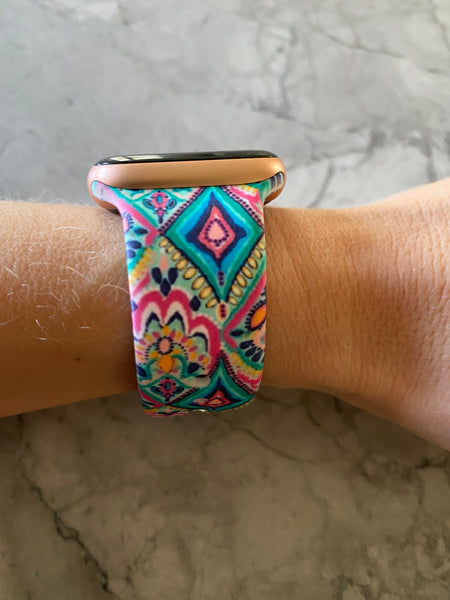 Crown Jewels Silicone Band for Apple Watch