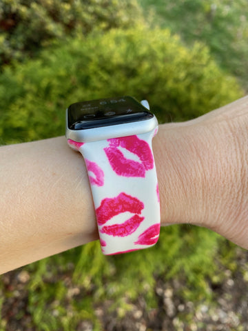 Lips Valentine Silicone Band for Apple Watch
