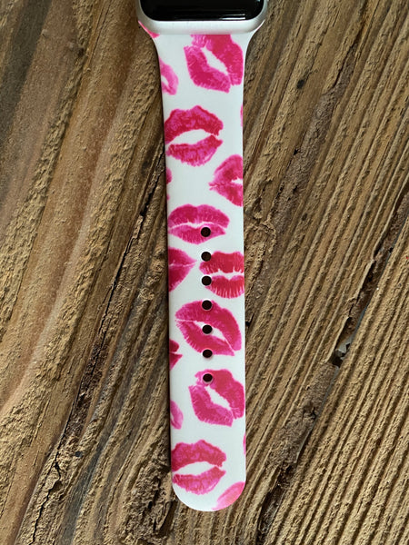 Lips Valentine Silicone Band for Apple Watch