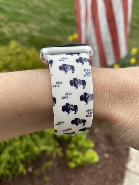 Buffalo Silicone Band for Apple Watch