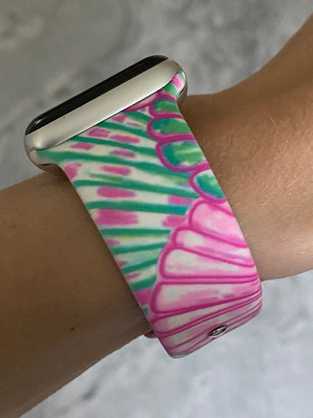Shells Silicone Band for Apple Watch