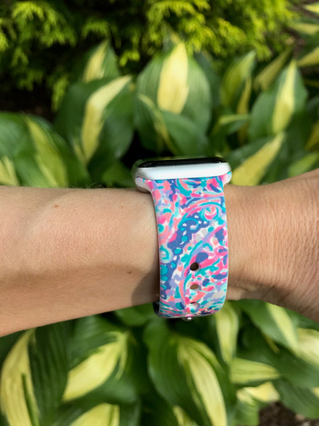Multi Playa Silicone Band for Apple Watch