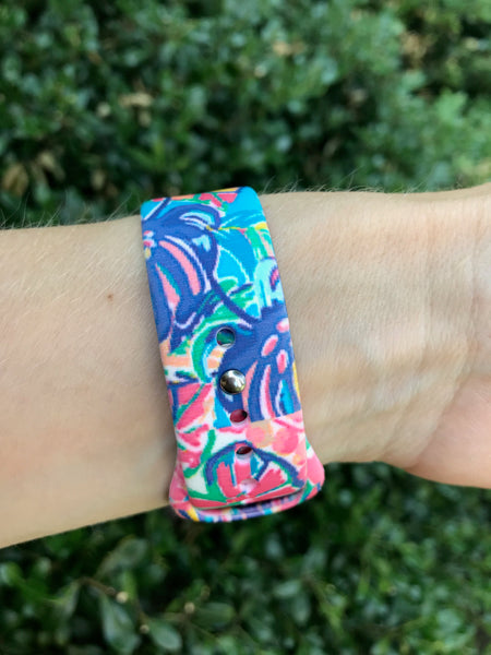 Preppy Palm Silicone Band for Apple Watch