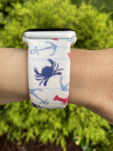Crab & Lobster Anchor Silicone Band for Apple Watch