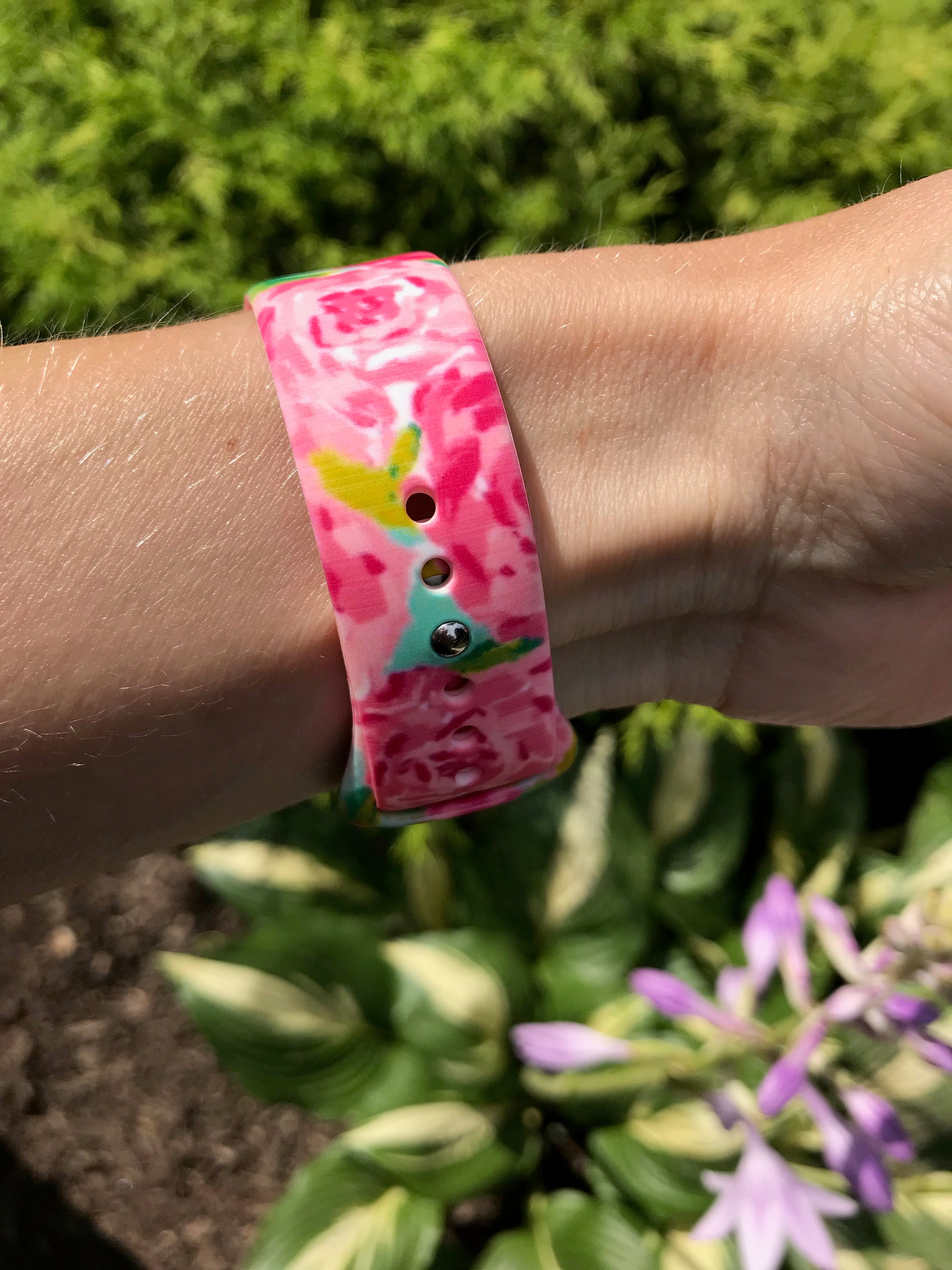 Lilly Pulitzer Inspired Apple Watch Band – PinkIcingByCarolyn