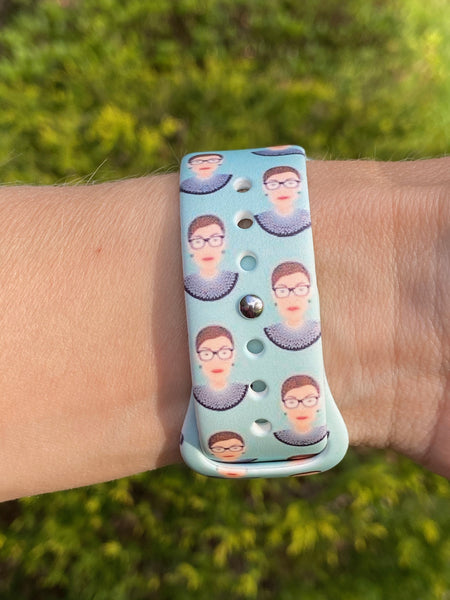 Ruth Bader Ginsburg Silicone Band for Apple Watch