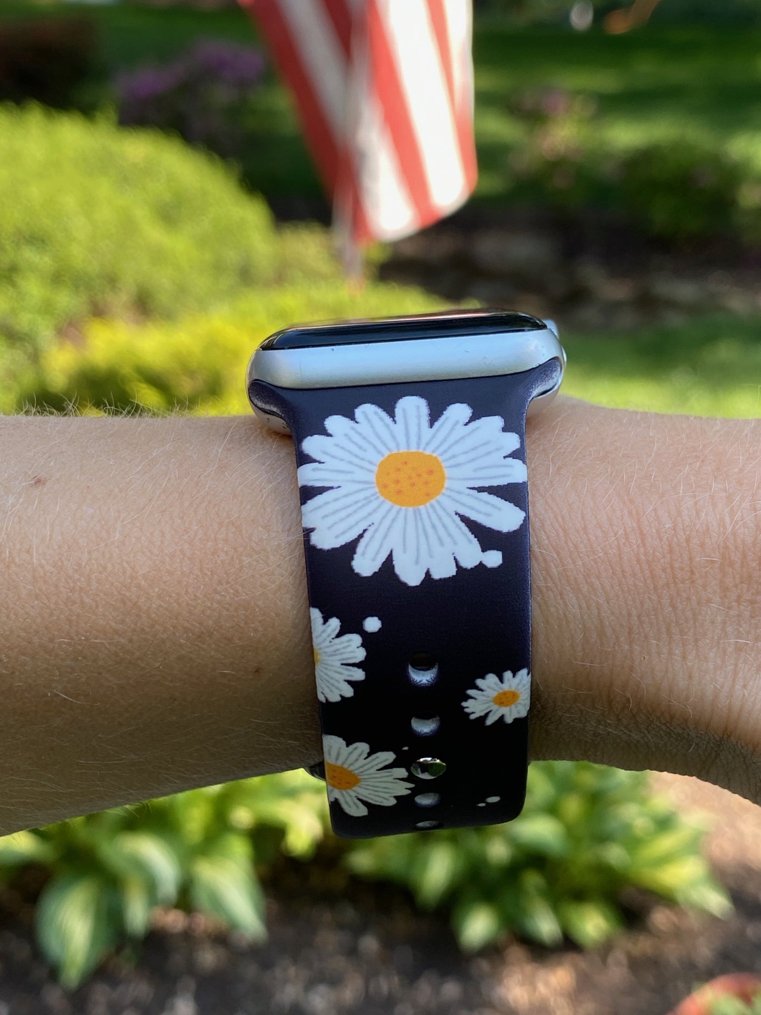 Daisy Silicone Band for Apple Watch