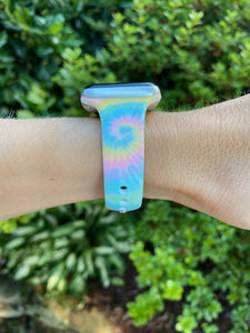 Pastel Tie Dye Slim Band for Apple Watch