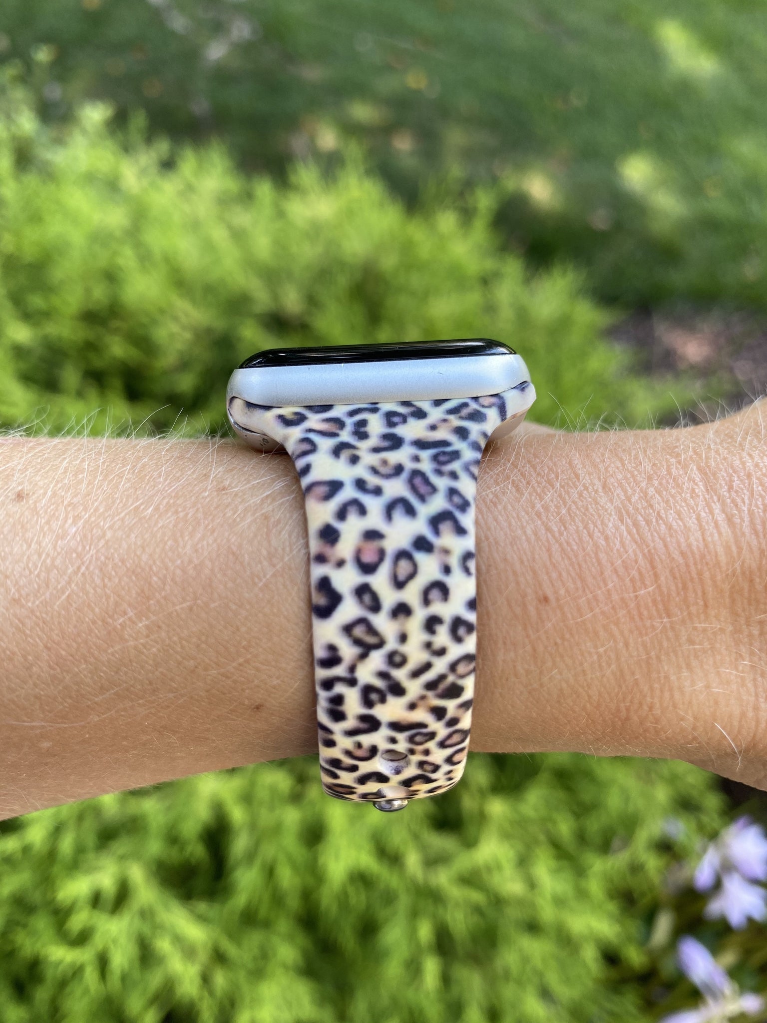 Cheetah Small Print Slim Band for Apple Watch
