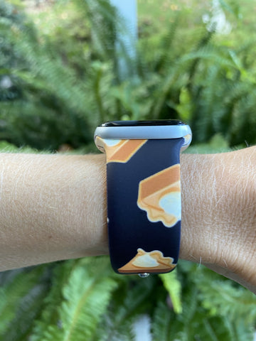 Pumpkin Pie Silicone Band for Apple Watch