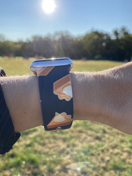Pumpkin Pie Silicone Band for Apple Watch