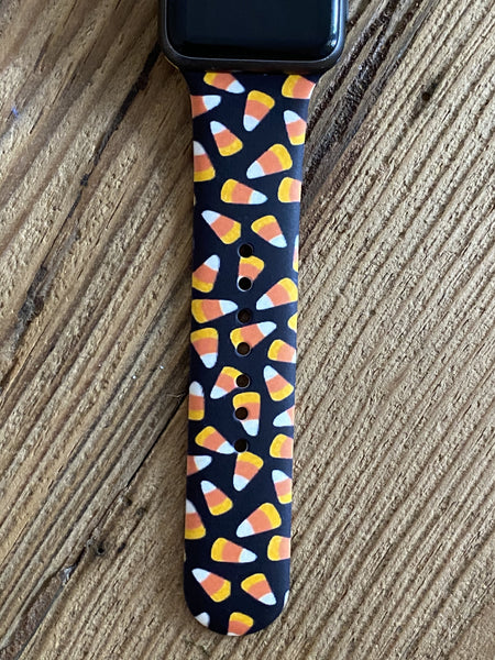 Candy Corn Silicone Band for Apple Watch