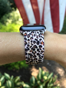 Small Cheetah Silicone Band for Apple Watch