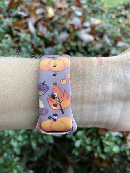 Fall Leaves Silicone Band for Apple Watch