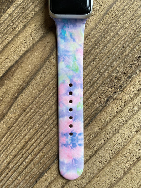 Cotton Candy Silicone Band for Apple Watch
