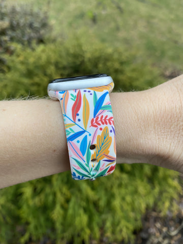 Feathers Silicone Band for Apple Watch